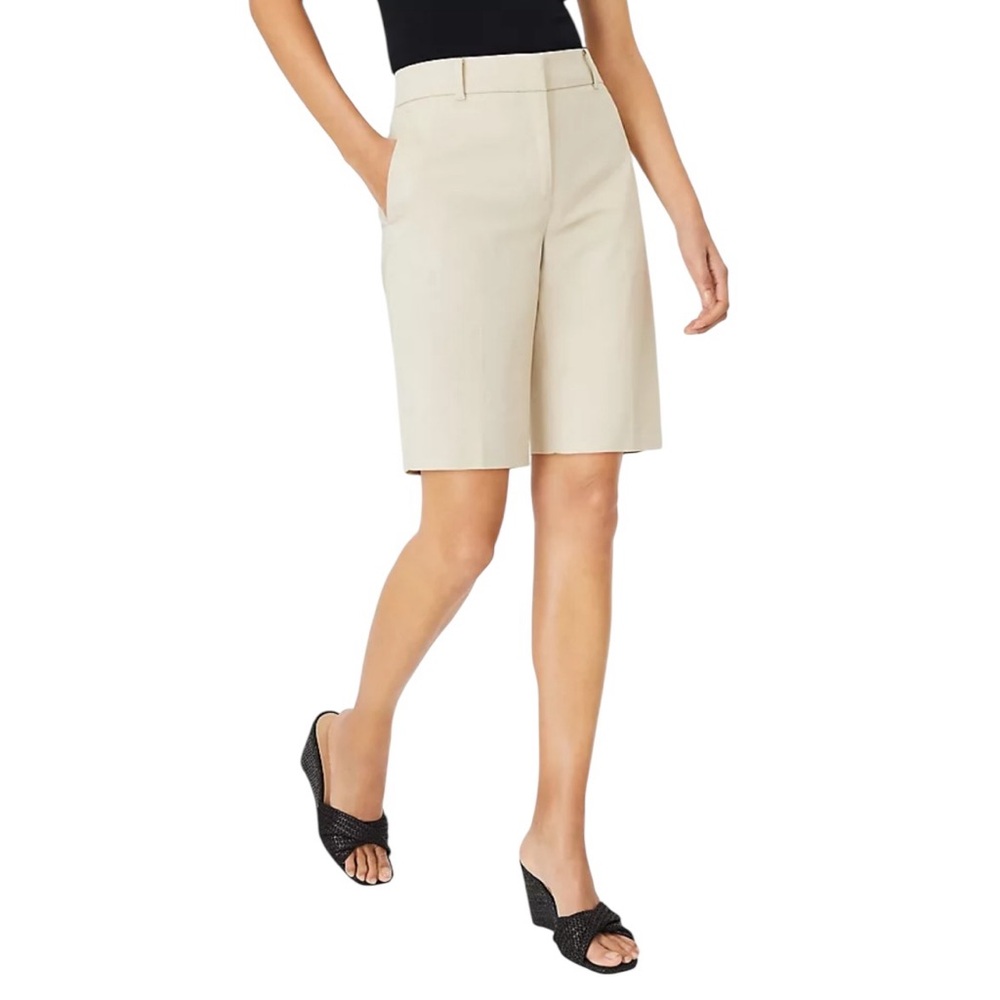Ann Taylor Beige Boardwalk Shorts